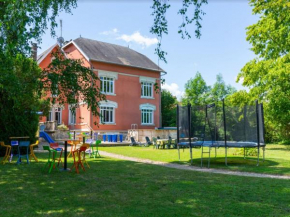 Manoir 19e 7 chambres, piscine chauffée, parc arboré proche lac en Champagne - FR-1-611-95
